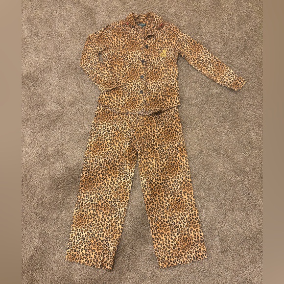 Ralph Lauren Super Soft Leopard Print Pajama Set - Picture 8 of 15